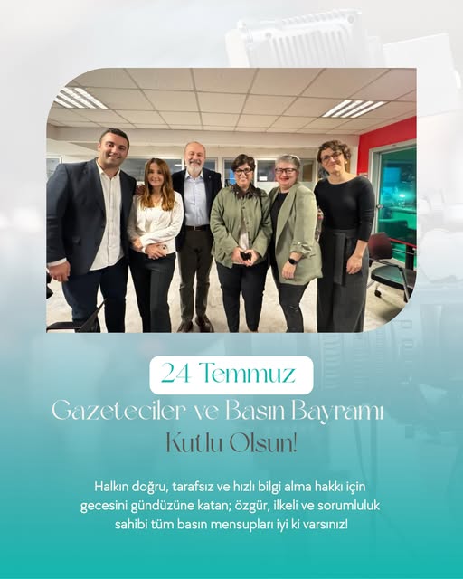 Basın Bayramı kutlaması